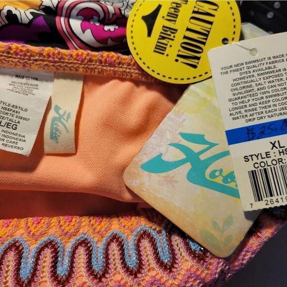 Hobbies, Kenneth Cole bikini Bottoms set of (2) large NWT - Picture 7 of 9